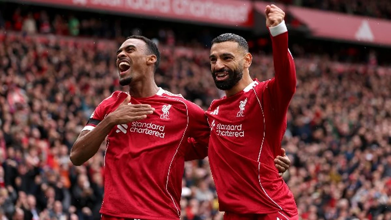 تعادل ليفربول وسندرلاند 1-1 في الدوري الإنجليزي مع مساهمة صلاح في اللعب